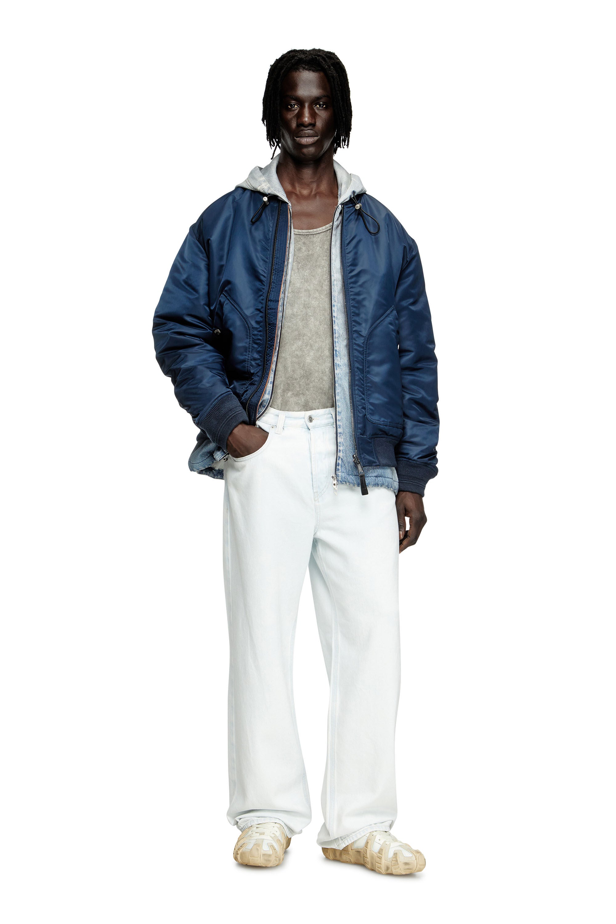 Men's S-D-Griffe - Nylon sneakers Multicolor