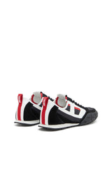 Men's S-Pagodha-Sneakers in leather suede and ripstop Multicolor