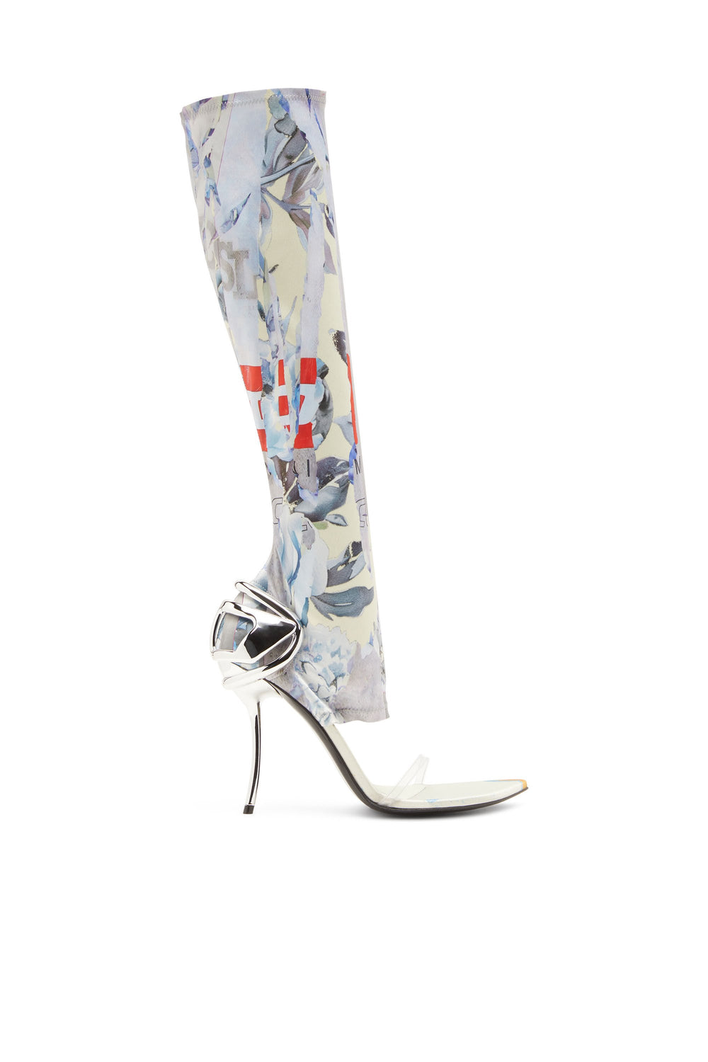 Women's D-Ten&Half-Hybrid sandals with graphic print Multicolor