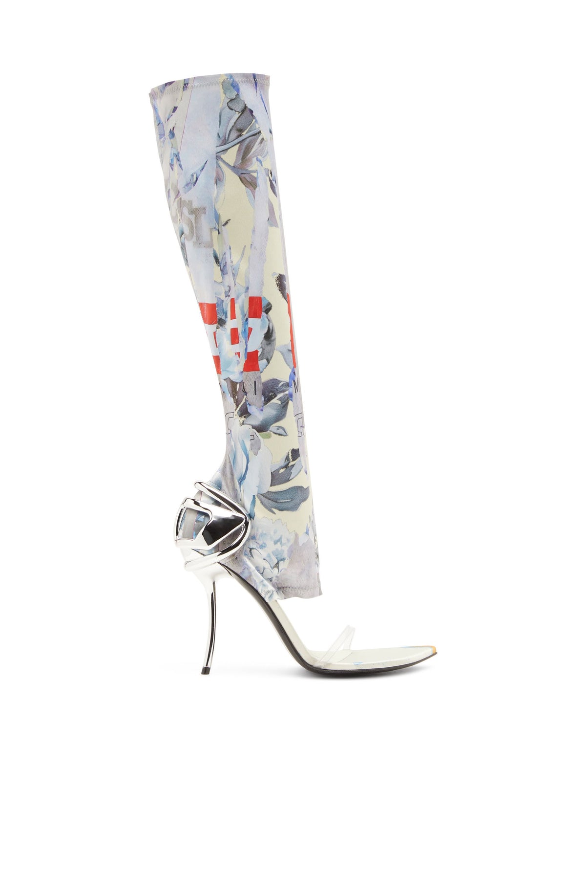 Women's D-Ten&Half-Hybrid sandals with graphic print Multicolor