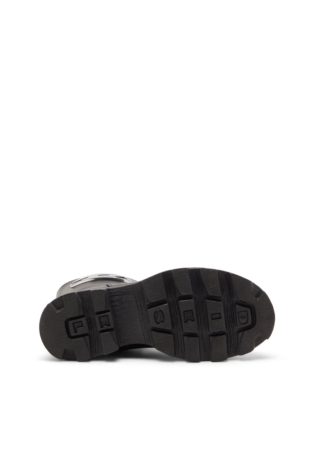 Women's D-Hammer-Biker boots in shiny leather Black