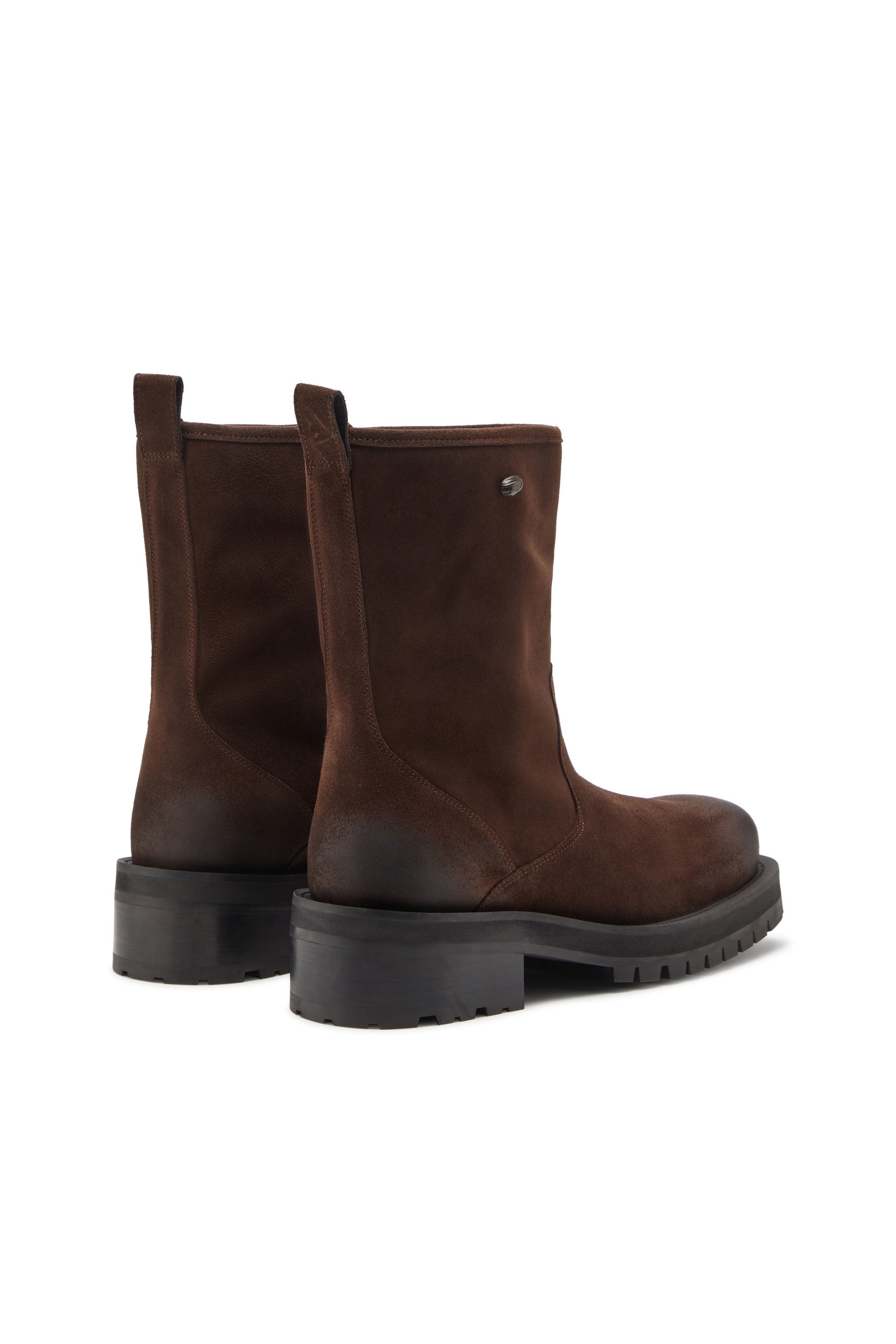 Men's D-Texan - Leather boots Brown