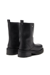 Men's D-Texan - Leather Boots Black